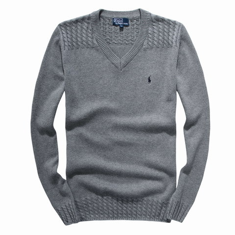 Pull Col en V Ralph Lauren Pas Cher Pour Homme